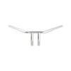 Wild1, 1.25" Chubby pullback drag bar. 6" rise - 82-23 H-D mech. or e-throttle with 3-1/2" mount bolt spacing