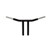 WILD1 CHUBBY 10 INCH CHOPPER T BAR - 82-23 H-D mech. or e-throttle with 3-1/2" mount bolt spacing