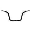 Wild1, 1-14" Chubby Apehangers. Black, 10" rise - 82-23 H-D mech. or e-throttle (excl. 88-11 Springers) with 1" I.D. risers