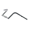 Wild 1, 1-1/4" Chubby Outlawz Apes. Chrome, 10" rise - 88-11 FXSTS, FLSTS Springer Softail (NU)