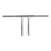Wild1, 1.25" Chubby Flatline handlebar. 10" - 82-23 H-D mech. or e-throttle with 3-1/2" mount bolt spacing