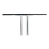 Wild1, 1.25" Chubby Flatline handlebar. 12" - 82-23 H-D mech. or e-throttle with 3-1/2" mount bolt spacingng