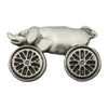 Biker Pins Hog on wheels pin - Fits to your jacket, vest, backpack or anywhere else you want