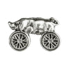 Biker Pins Hog on wheels pin - Fits to your jacket, vest, backpack or anywhere else you want