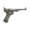 Biker Pins Luger pistol pin - Fits to your jacket, vest, backpack or anywhere else you want