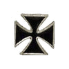 Biker Pins Maltese cross pin black - Fits to your jacket, vest, backpack or anywhere else you want