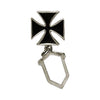 Biker Pins Chopper cross sunglass holder pin - Fits to your jacket, vest, backpack or anywhere else you want