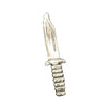 Biker Pins Knife/dagger pin - Fits to your jacket, vest, backpack or anywhere else you want; 3/8x1-1/2 inch