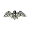 Biker Pins Bat skull pin - Fits to your jacket, vest, backpack or anywhere else you want; 2-1/4x3/4 inch