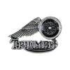 TRIUMPH MOTORCYCLE PIN - Fits to your jacket, vest, backpack or anywhere else you want; 1-1/2x1 inch