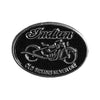 INDIAN MOTORCYCLE PIN - Fits to your jacket, vest, backpack or anywhere else you want; 1-7/8x1/2 inch