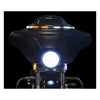 Custom Dynamics billet dynamic LED strips turn signals - 06-13 FLHX; 97-13 FLHT(NU) W/O DRIVING LIGHT BUCKETS
