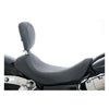 Mustang, Wide Tripper solo seat. With rider backrest - 06-17 Dyna (excl. 14-17 Fat Bob) (NU)