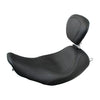Mustang, Wide Tripper solo seat. With rider backrest - 97-07 FLHR; 06-07 FLHX (NU)