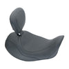 Mustang, Wide Tripper Forward solo seat. With rider backrest - 06-17 Dyna (excl. 14-17 Fat Bob) (NU)