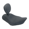 Mustang, Wide Tripper solo seat. With rider backrest - 04-21 XL (excl. 07-09 XL)