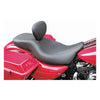 Mustang, Wide Tripper 2-up one-piece seat, with backrest - 08-23 Touring