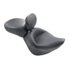 Mustang, Wide Touring passenger seat. Recessed - 06-10 FXST with 200mm tire; 07-17 FLSTF Fatboy; 08-11 FLSTSB Cross Bones (NU)