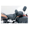 Mustang, Sport Touring solo seat, with rider backrest - (00-15 Softail with 150 tire, excl. Deuce) 05-15 FLSTN; 07-15 FLSTC; 00-05 FLSTSC; 00-07 FLSTS (NU)