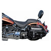 Mustang, Tripper Fastback 2-up one-piece seat - 84-99 Softail with up to 150 stock width trear tire (NU)