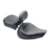 Mustang, Wide Touring solo seat. With rider backrest - 96-03 Dyna (NU)