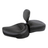 Mustang, Wide Touring solo seat. With rider backrest - 82-03 XL with 3.3 gallon tank (NU)