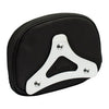 Mustang, Mini sissy bar back pad. Black - 97-23 FLT/ Touring