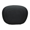 Mustang, sissy bar back pad. Black. Smooth - 97-23 FLT/ Touring