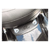 Mustang, mini fender bib. Plain with braided edges. Black - 00-03 FLSTS; 06-07 FLSTSC; 07-17 FLSTC; 05-17 FLSTN; 97-23 FLT/Touring