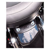 Mustang, mini fender bib. Plain with braided edges. Black - 00-03 FLSTS; 06-07 FLSTSC; 07-17 FLSTC; 05-17 FLSTN; 97-23 FLT/Touring