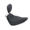 Mustang, Wide Tripper solo seat. With rider backrest - 00-05 FLSTS Heritage Springer; 05-15 FLSTN De Luxe; 07-15 FLSTC Heritage Classic; 06-07 FLSTSC Springer Classic(NU)