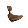 Mustang, Wide Tripper solo seat. With rider backrest - 00-05 FLSTS Heritage Springer; 05-15 FLSTN De Luxe; 07-15 FLSTC Heritage Classic; 06-07 FLSTSC Springer Classic(NU)