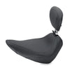 Mustang, Wide Tripper solo seat. With rider backrest - 00-06 Twin Cam Softail with up to 150 stock tire (excl. Deuce) (NU)