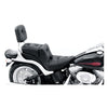 Mustang, Regal Duke 2-up seat - 06-10 FXST with 200mm tie; 07-17 FLSTF Fatboy and 08-11 FLSTSB Cross Bones (NU)