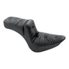 Mustang, Regal Duke 2-up seat - 06-10 FXST with 200mm tie; 07-17 FLSTF Fatboy and 08-11 FLSTSB Cross Bones (NU)