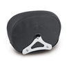 Mustang, sissy bar back pad. Black. Diamond - 97-23 FLT/ Touring