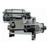 Compu-Fire, starter motor. 1.6kW. Chrome - 06-17 Dyna; 07-17 Softail; 07-16 Touring (NU)
