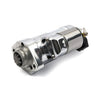 Compu-Fire, GEN3  starter motor. 2.0kW. Chrome - 81-22 XL; 94-08 Buell (excl. 1125R); 08-12 XR1200 (NU)
