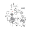Jet needle (mid-range) CV carb. N65C - 88-06 XL; 90-06 B.T. with Keihin CV carburetor (NU)