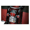 Kuryakyn, smooth taillight cover. Chrome - 73-23 H-D with conventional taillight (excl. models with bobbed fenders, Tombstone taillights, Deuce, V-Rod; 11-19 XL1200C)