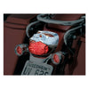 Kuryakyn, Zombie taillight cover. Chrome - 73-23 H-D with conventional taillight (excl. models with bobbed fenders, Tombstone taillights, Deuce, V-Rod; 11-19 XL1200C)