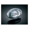 Kuryakyn, Scarab air cleaner cover. Chrome - 02-13 Touring & Trikes; 01-15 Softail (excl. 08-11 FLSTSB; 11-13 FXS; 12-15 FLS; 04-07 Dyna with inj.) (NU)
