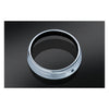 Kuryakyn, 7" headlamp trim ring. Chrome - 14-23 FLHT, FLHX, Trikes