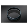 Kuryakyn, 7" headlamp trim ring. Gloss black - 14-23 FLHT, FLHX, Trikes