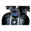 Kuryakyn, Alley Cat LED fuel & battery gauge - 00-17(NU)Softail; 88-94(NU)FXR; 91-17(NU)Dyna; 94-22(NU)FLHR; 15-24 Freewheeler trike