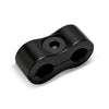 Motion Pro, throttle / idle cable clamp. Black, 7mm - 7mm O.D. throttle / idle cables
