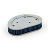 MCS, Blue Lightning air filter element - 08-17 Dyna with teardrop filter cover (NU)