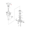 Cometic, oil pump body to case gasket. Fiber - 91-22 XL (excl. 08-12 XR1200) (NU)