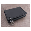 Amigaz Black Soft Leather Trifold Wallet -