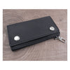 Amigaz Black Soft Leather Biker Wallet -